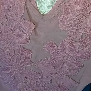 Fusia baige bodysuit